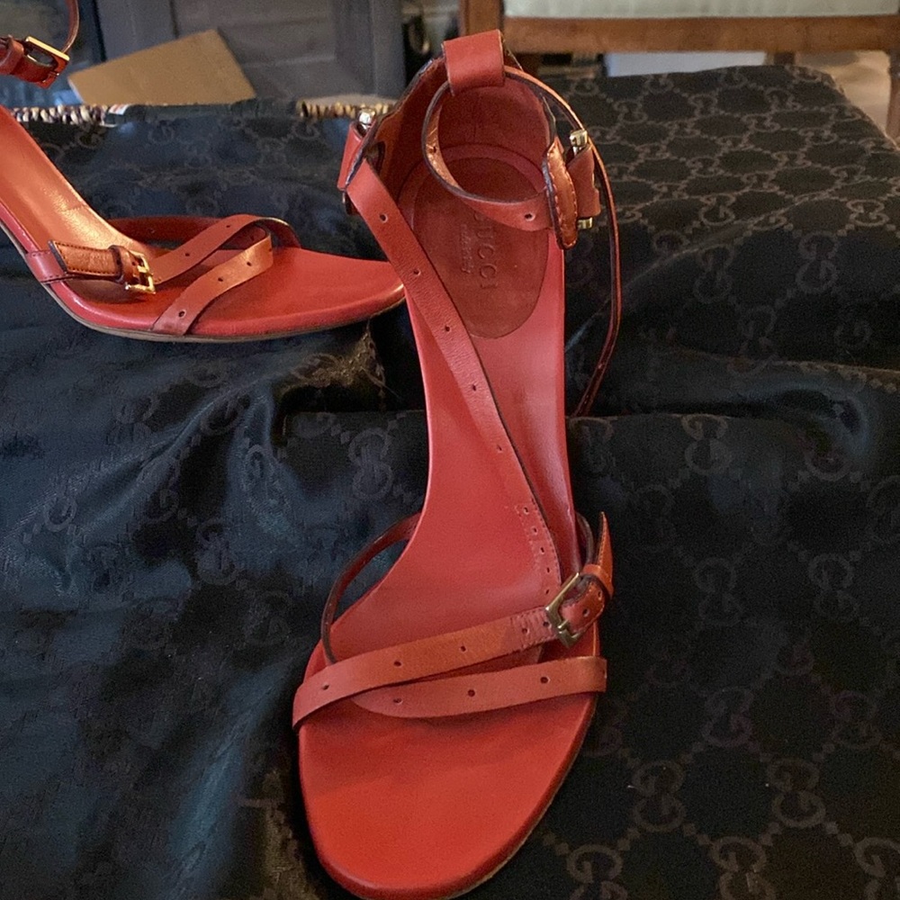 Amazing shoe. Worn twice , purchased in Saks